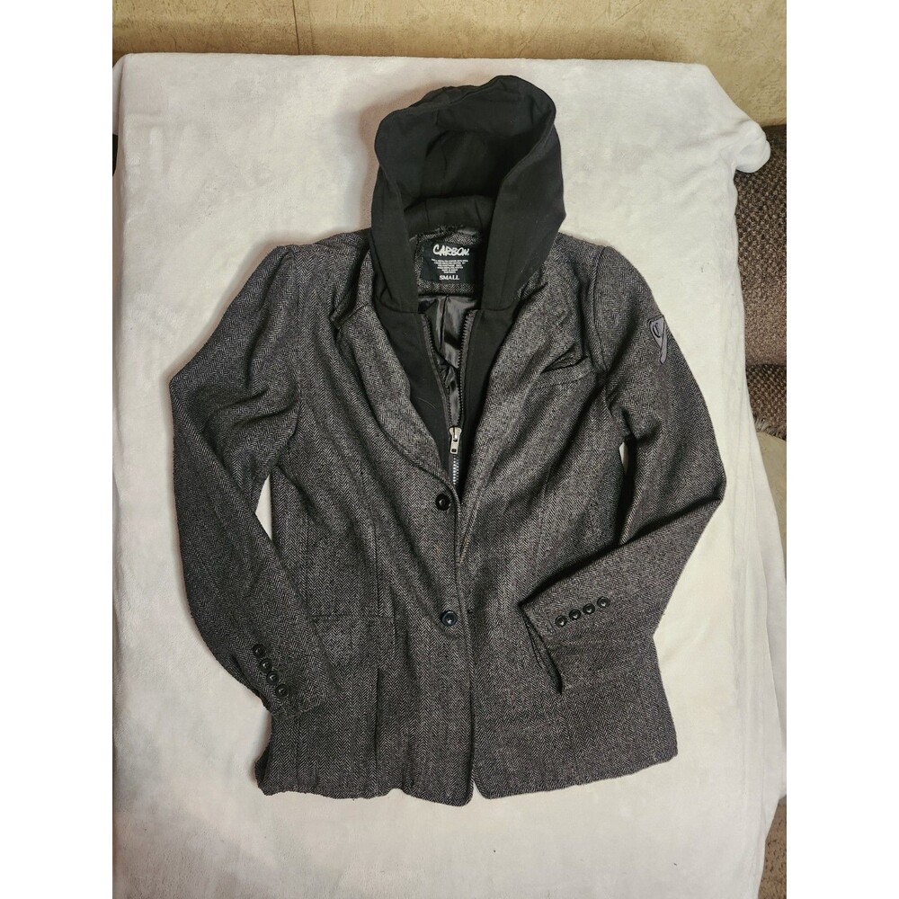 Carbon Elements Hooded Blazer Jacket